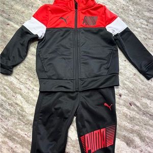 12 month little boy puma jogging suit